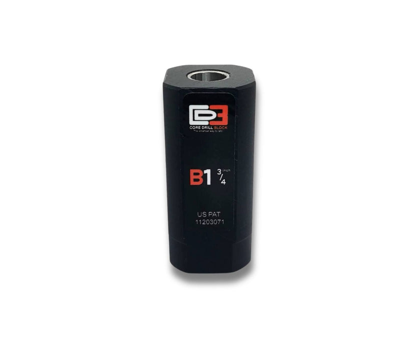 B1 ¾” – Fits 1 ¾ Inch Core Bit – Standard Block (Imperial)