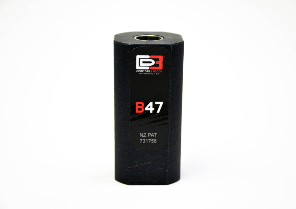 B47 – Fits 47mm Core Bit – Standard Block (Metric)