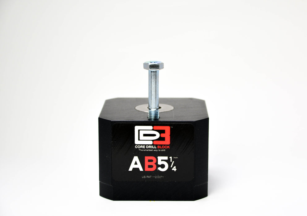 AB5 ¼” – Fits 5 ¼ Inch Core Bit – Angle Block (Imperial)