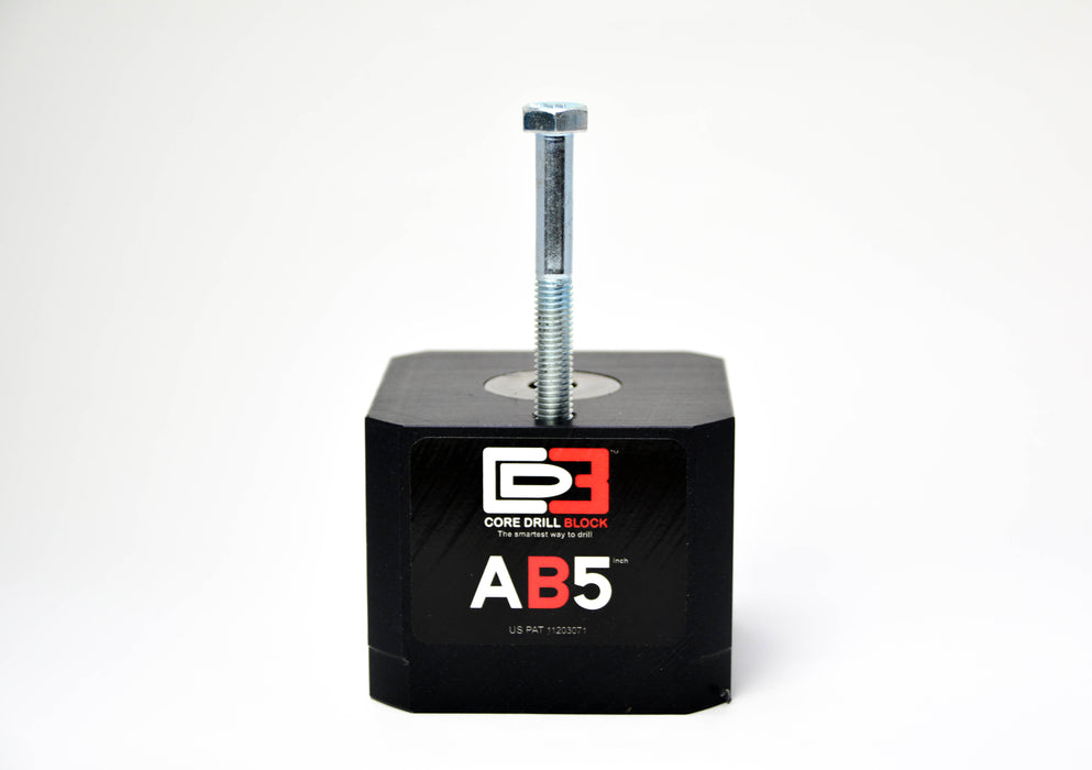 AB5” – Fits 5 Inch Core Bit – Angle Block (Imperial)