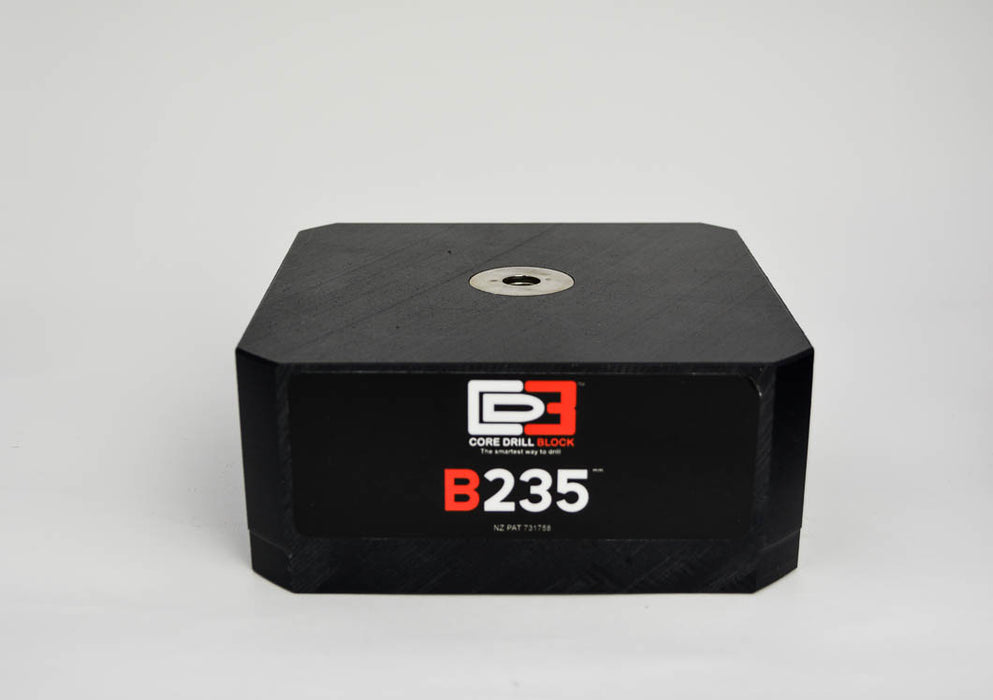 B235 – Fits 235mm Core Bit – Standard Block (Metric)