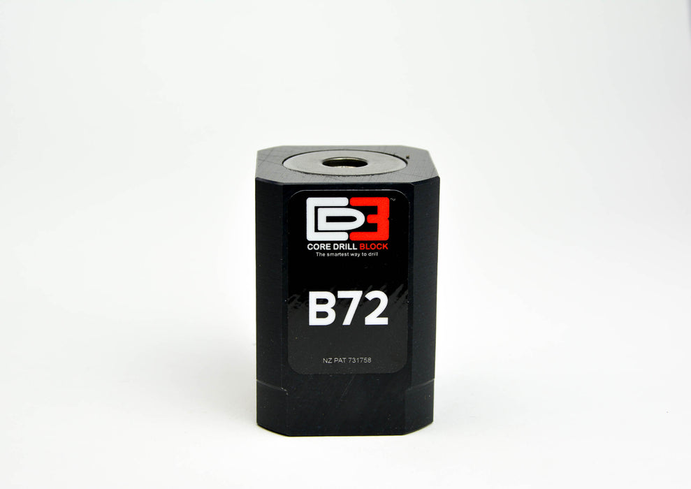 B72 – Fits 72mm Core Bit – Standard Block (Metric)