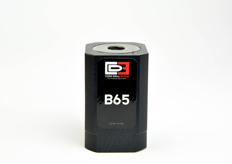 B65 – Fits 65mm Core Bit – Standard Block (Metric)