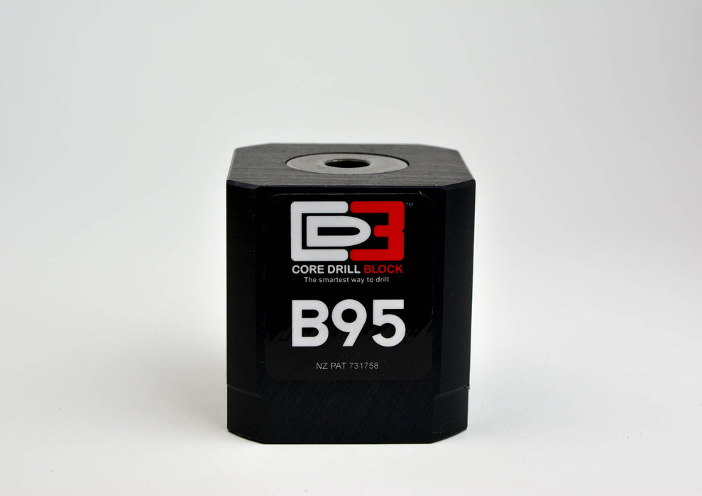 B95 – Fits 95mm Core Bit – Standard Block (Metric)