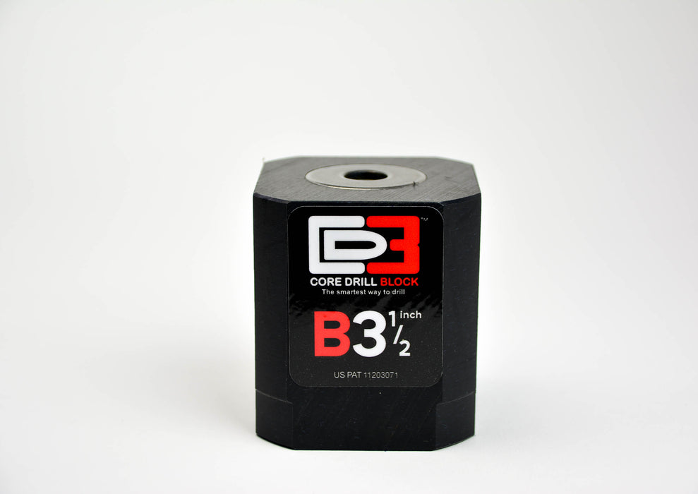B3 ½” – Fits 3 ½ Inch Core Bit – Standard Block (Imperial)