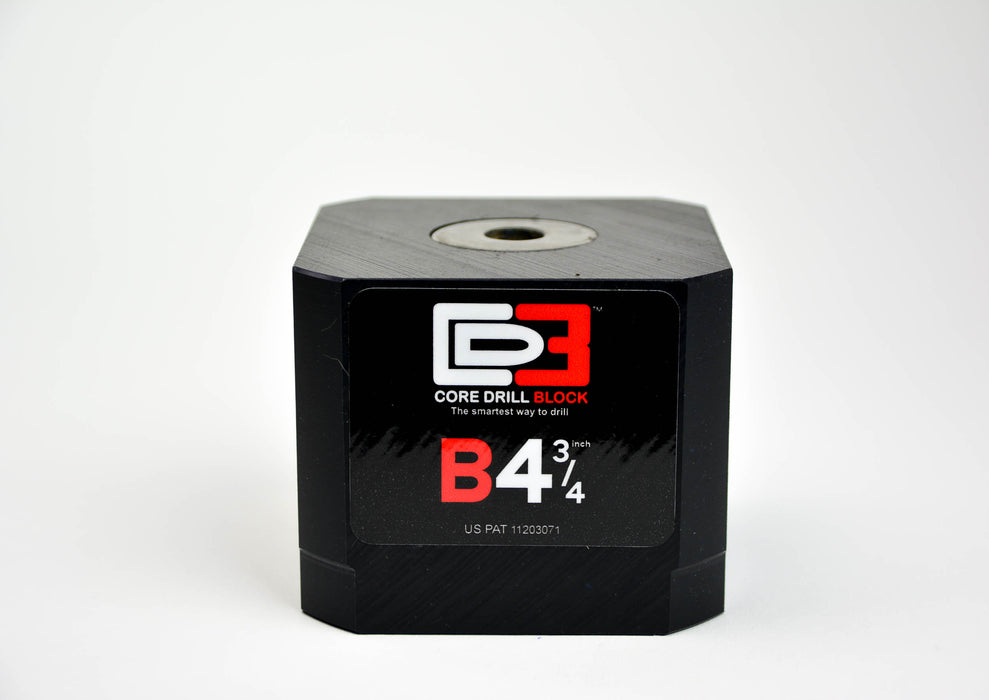 B4 ¾” – Fits 4 ¾ Inch Core Bit – Standard Block (Imperial)