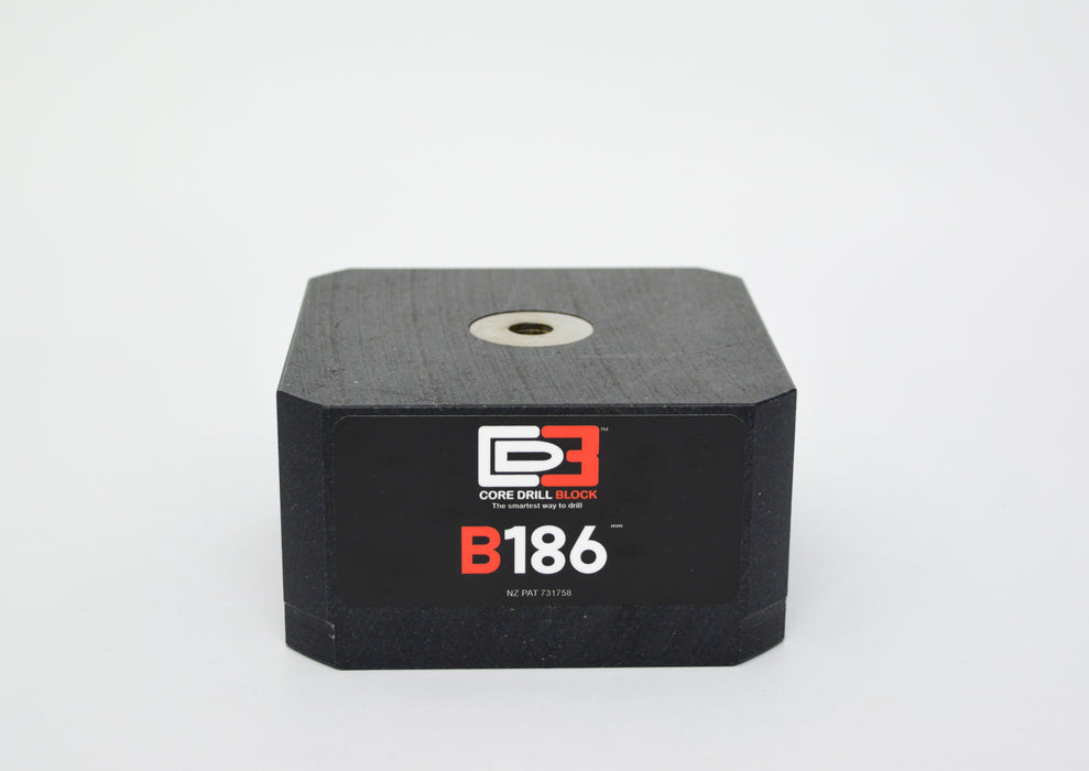 B186 – Fits 186mm Core Bit – Standard Block (Metric)