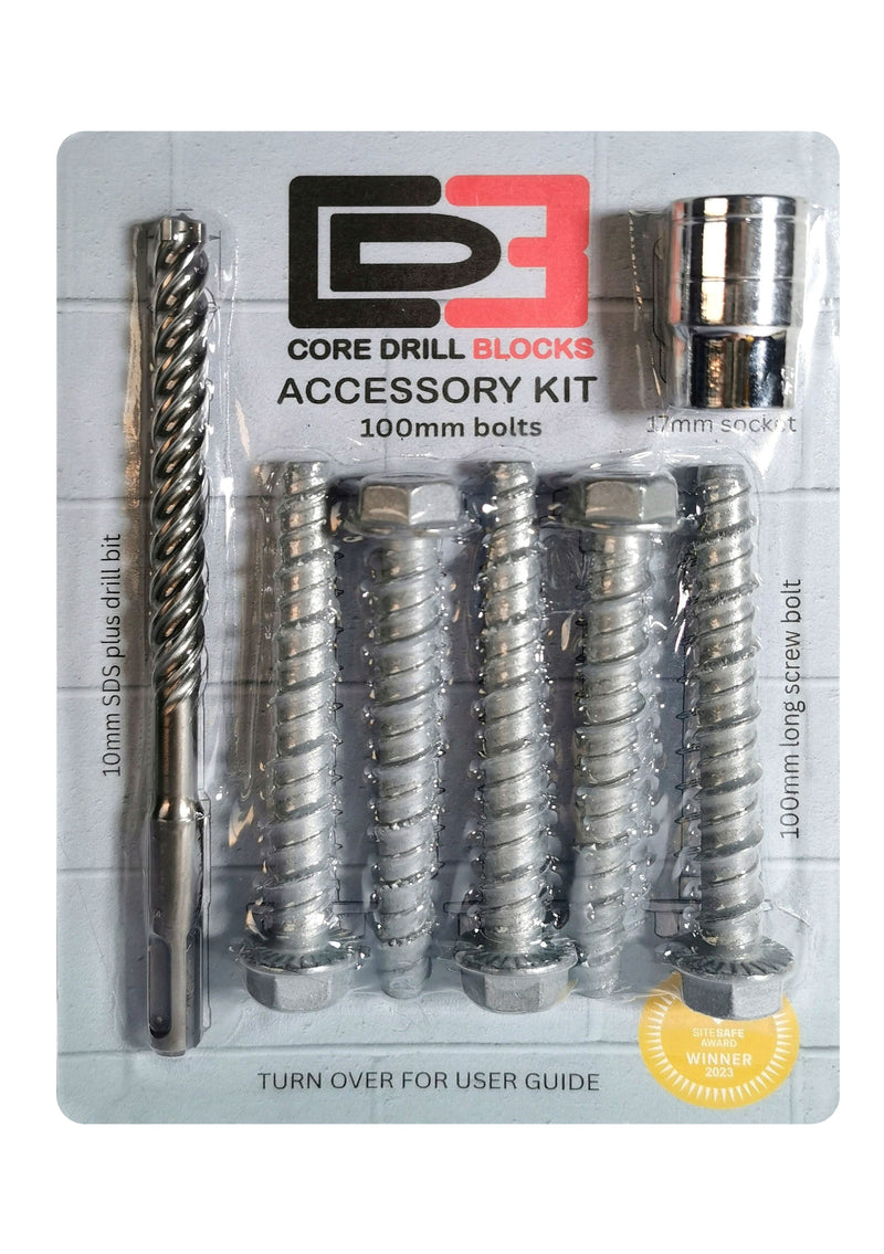 Accessory Kit  - 100mm Screwbolts