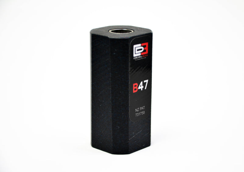 B47 – Fits 47mm Core Bit – Standard Block (Metric)