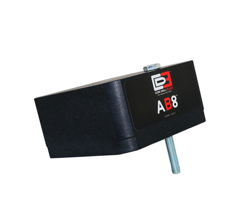 AB8” – Fits 8" Inch Core Bit – Angle Block (Imperial)