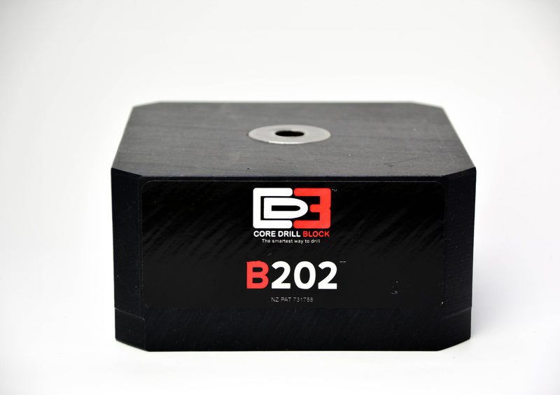 B202 – Fits 202mm Core Bit – Standard Block (Metric)