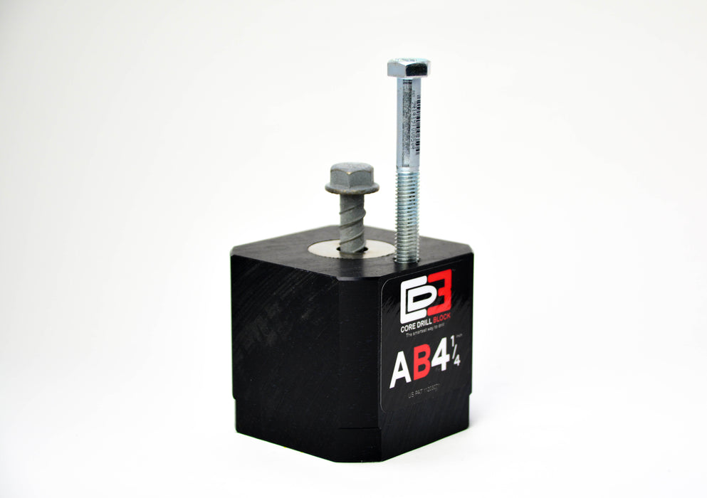 AB4 ¼” – Fits 4 ¼ Inch Core Bit – Angle Block (Imperial)