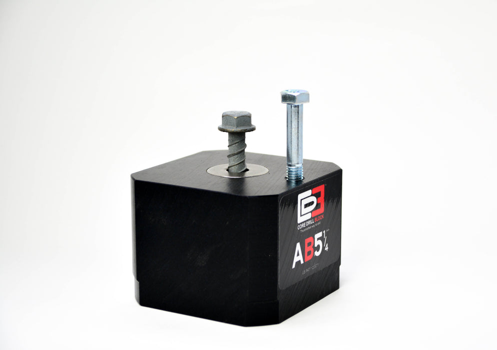 AB5 ¼” – Fits 5 ¼ Inch Core Bit – Angle Block (Imperial)