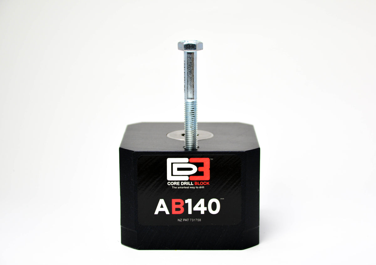 AB140 – Fits 140mm Core Bit – Angle Block (Metric) — Core Drill Blocks