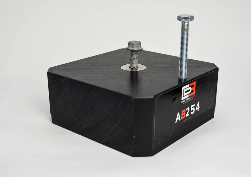 AB254 – Fits 254mm Core Bit – Angle Block (Metric)