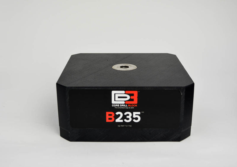 B235 – Fits 235mm Core Bit – Standard Block (Metric)