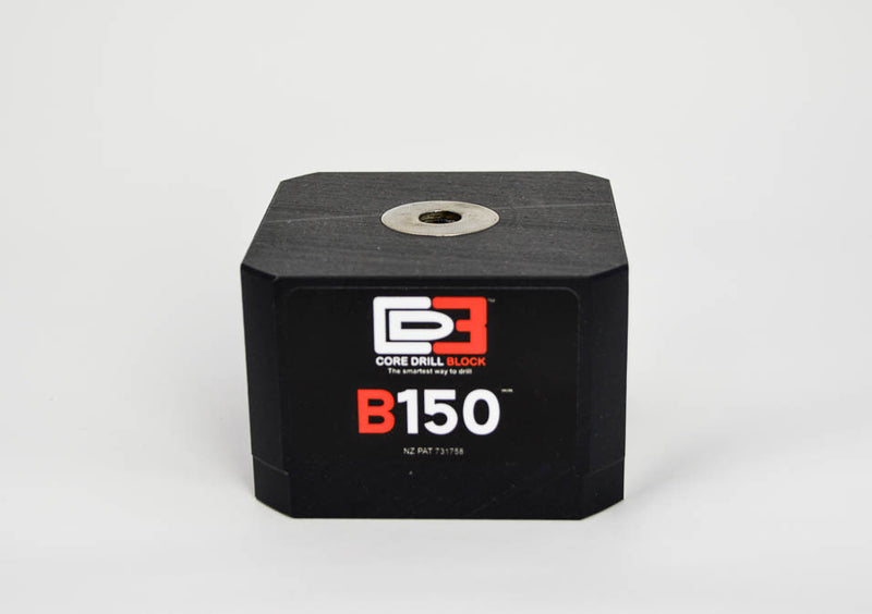 B150 – Fits 150mm Core Bit – Standard Block (Metric)