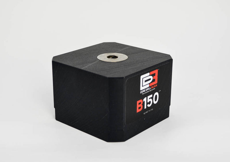 B150 – Fits 150mm Core Bit – Standard Block (Metric)