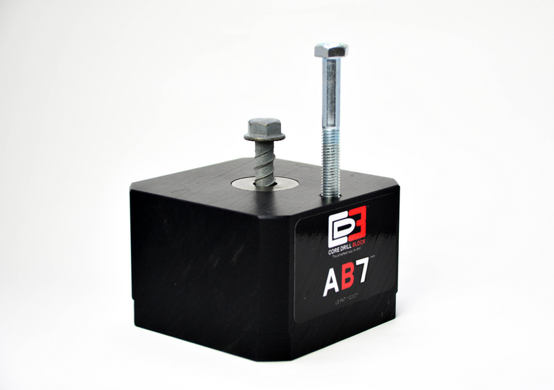 AB7” – Fits 7 Inch Core Bit – Angle Block (Imperial)