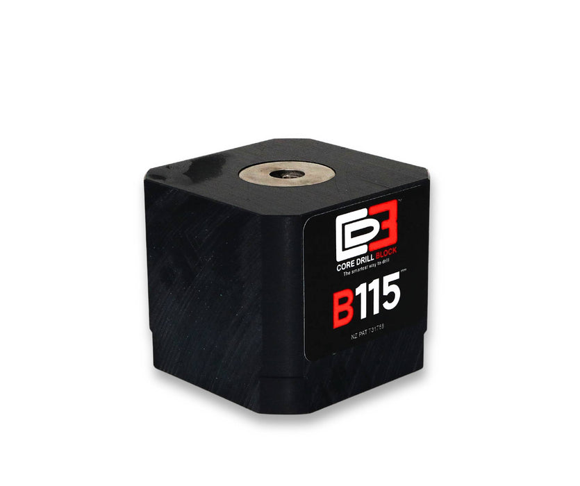B115 – Fits 115mm Core Bit – Standard Block (Metric)