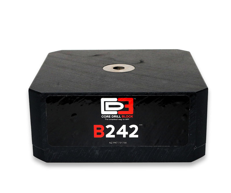 B242 – Fits 242mm Core Bit – Standard Block (Metric)