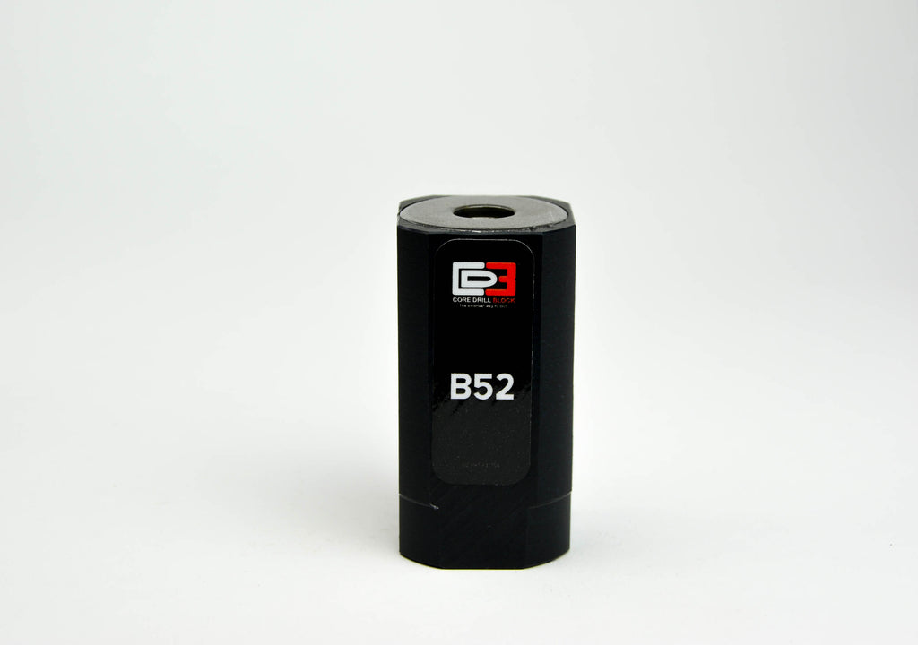 B52 – Fits 52mm Core Bit – Standard Block (Metric) — Core Drill Blocks