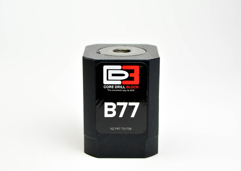 B77 – Fits 77mm Core Bit – Standard Block (Metric)