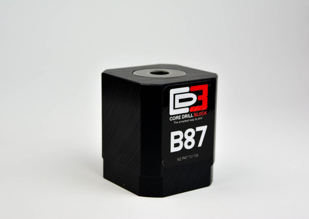 B87 – Fits 87mm Core Bit – Standard Block (Metric)
