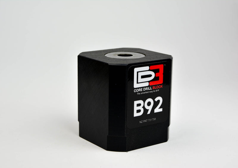 B92 – Fits 92mm Core Bit – Standard Block (Metric)