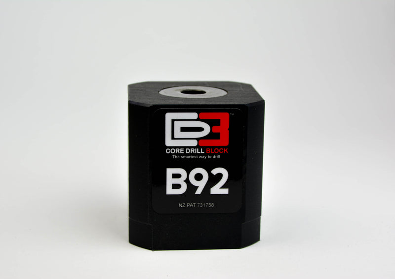 B92 – Fits 92mm Core Bit – Standard Block (Metric)