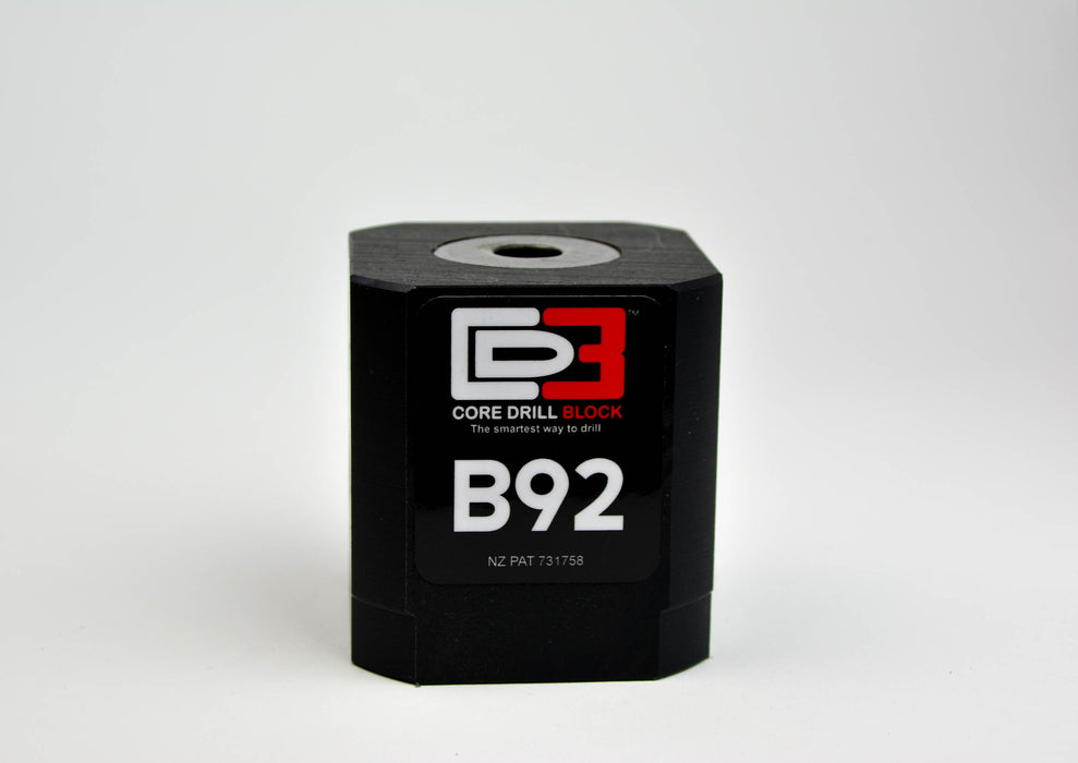 B92 – Fits 92mm Core Bit – Standard Block (Metric)