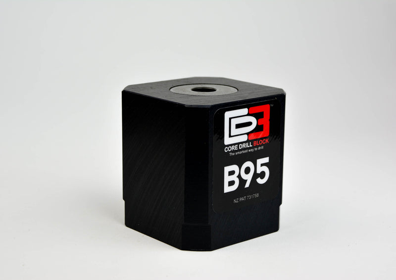 B95 – Fits 95mm Core Bit – Standard Block (Metric)