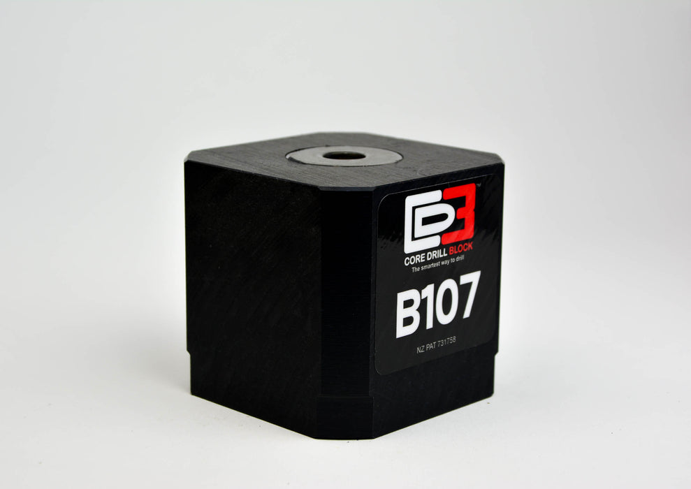 B107 – Fits 107mm Core Bit – Standard Block (Metric)