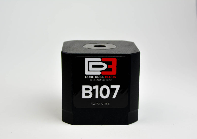 B107 – Fits 107mm Core Bit – Standard Block (Metric)