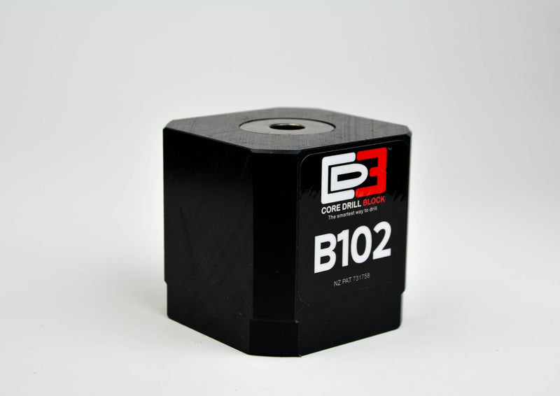 B102 – Fits 102mm Core Bit – Standard Block (Metric)