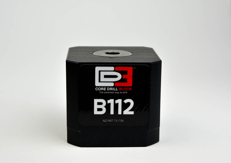 B112 – Fits 112mm Core Bit – Standard Block (Metric)