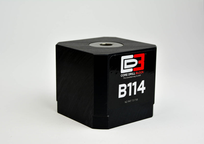 B114 – Fits 114mm Core Bit – Standard Block (Metric)