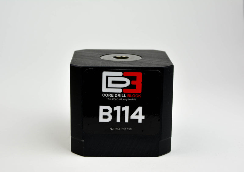 B114 – Fits 114mm Core Bit – Standard Block (Metric)