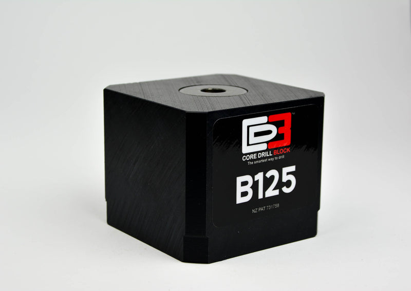 B125 – Fits 125mm Core Bit – Standard Block (Metric)