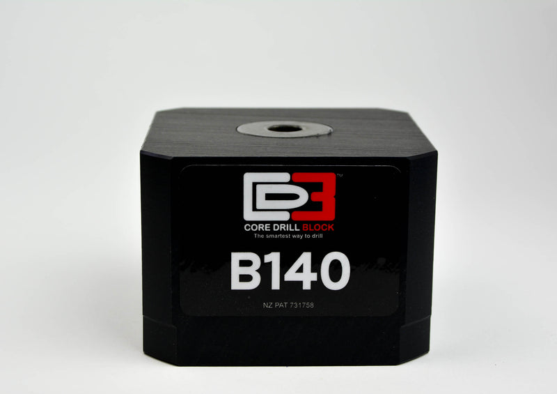 B140 – Fits 140mm Core Bit – Standard Block (Metric)