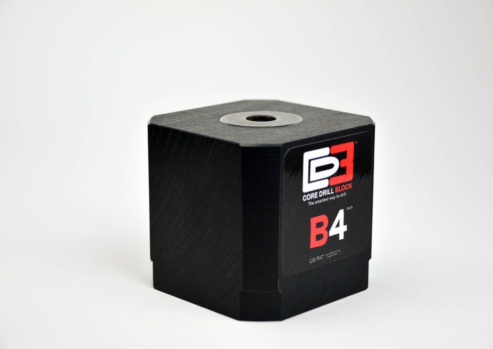 B4” – Fits 4 Inch Core Bit – Standard Block (Imperial)
