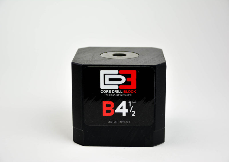 B4 ½” – Fits 4 ½ Inch Core Bit – Standard Block (Imperial)