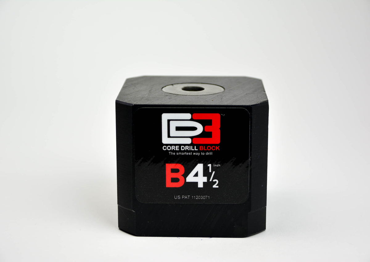 B4 ½” – Fits 4 ½ Inch Core Bit – Standard Block (Imperial) — Core Drill ...