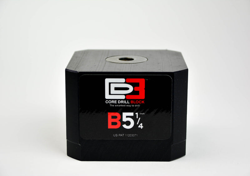B5 ¼” – Fits 5 ¼ Inch Core Bit – Standard Block (Imperial)