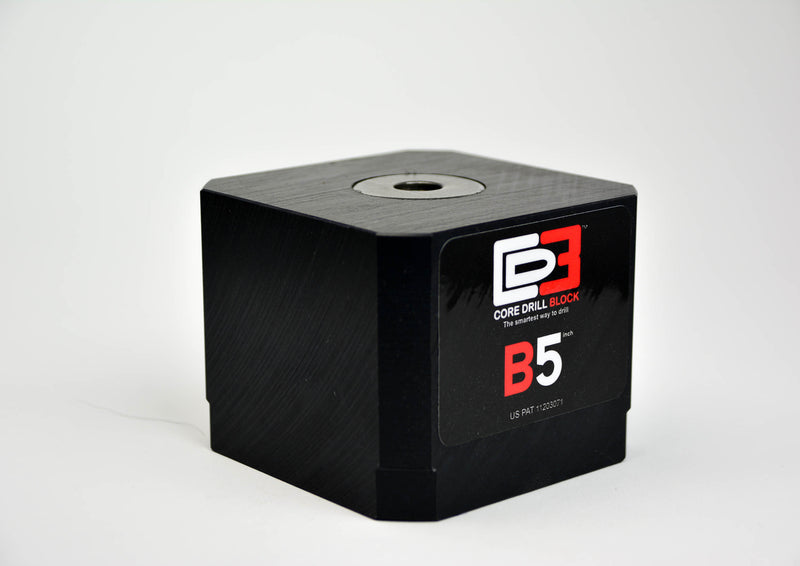 B5” – Fits 5 Inch Core Bit – Standard Block (Imperial)