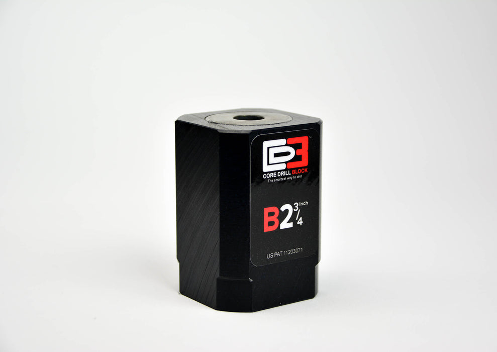 B2 ¾” – Fits 2 ¾ Inch Core Bit – Standard Block (Imperial)