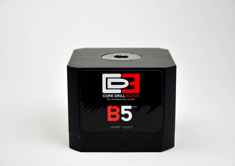 B5” – Fits 5 Inch Core Bit – Standard Block (Imperial)