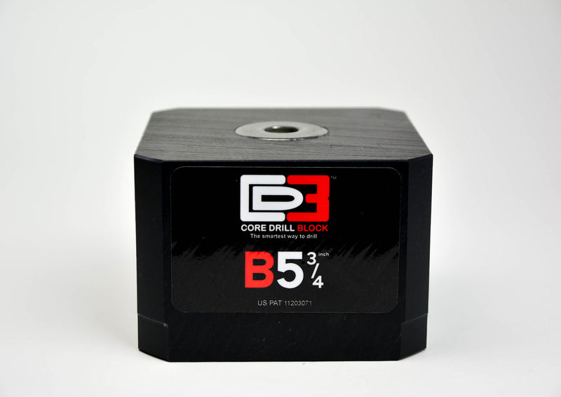 B5 ¾” – Fits 5 ¾ Inch Core Bit – Standard Block (Imperial)