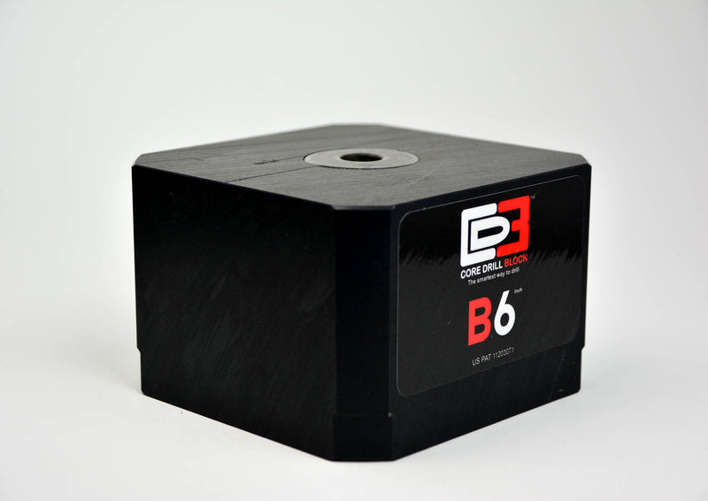 B6” – Fits 6 Inch Core Bit – Standard Block (Imperial)
