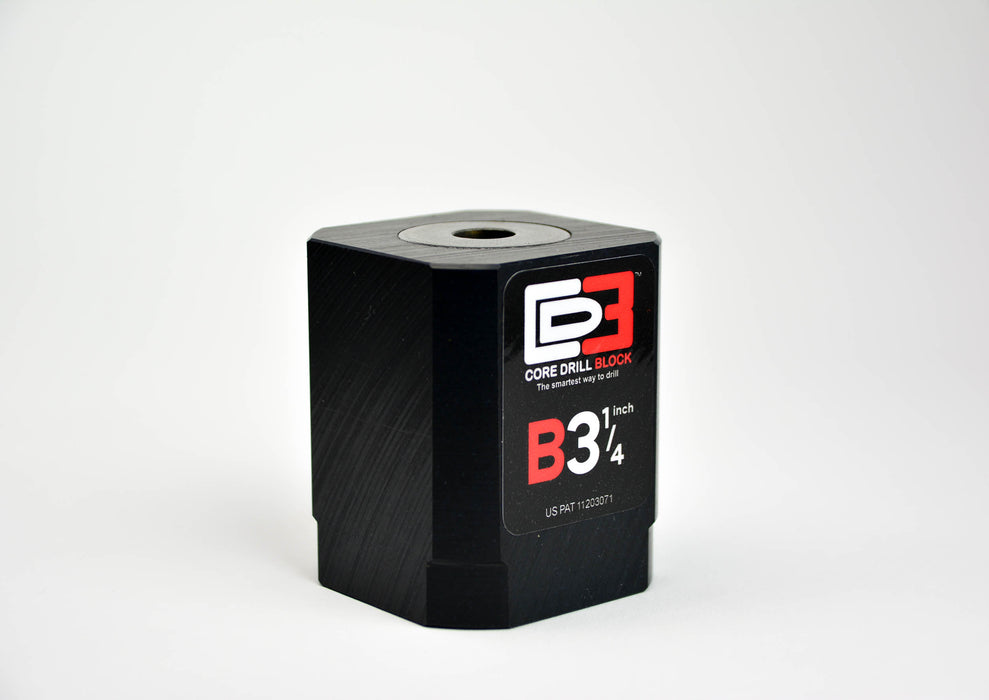 B3 ¼” – Fits 3 ¼ Inch Core Bit – Standard Block (Imperial)